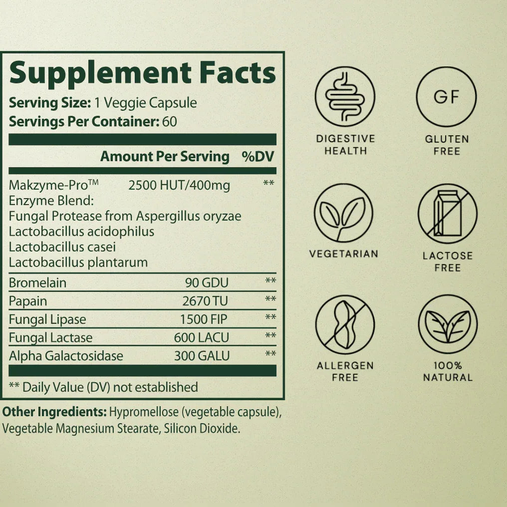 Ovidaa™ Digestive Enzymes - OVIDAA